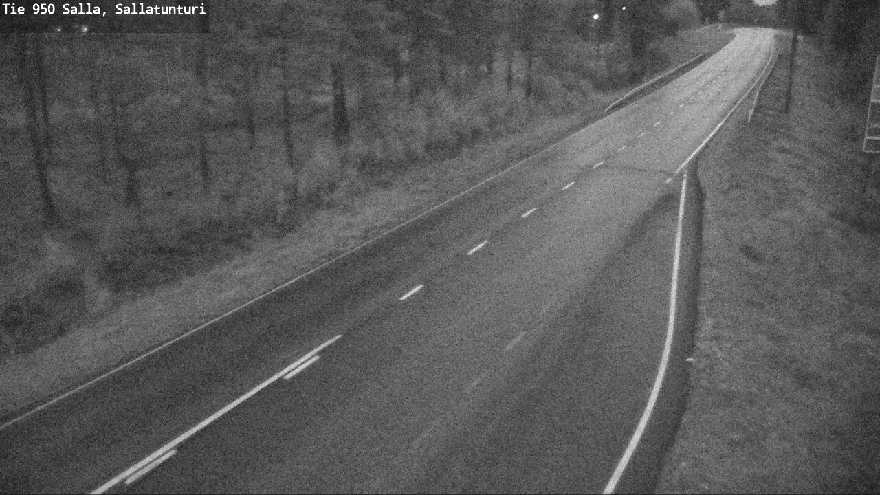 Weather Camera Image Road 950 Salla, Sallatunturi, Salla, Lappi
