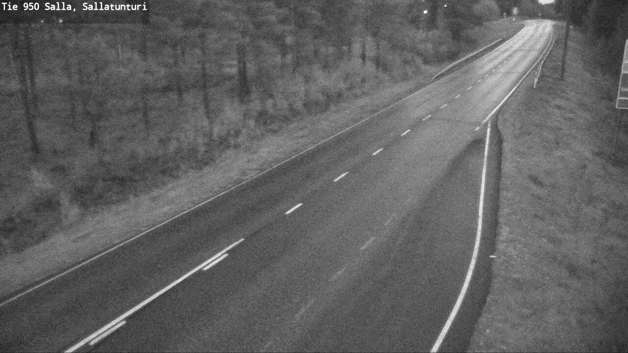 Weather Camera Image Road 950 Salla, Sallatunturi, Salla, Lappi