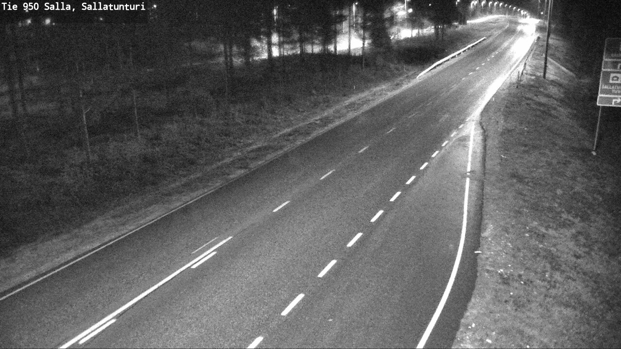Kelikamerat Kuva Tie 950 Salla, Sallatunturi, Salla, Lappi