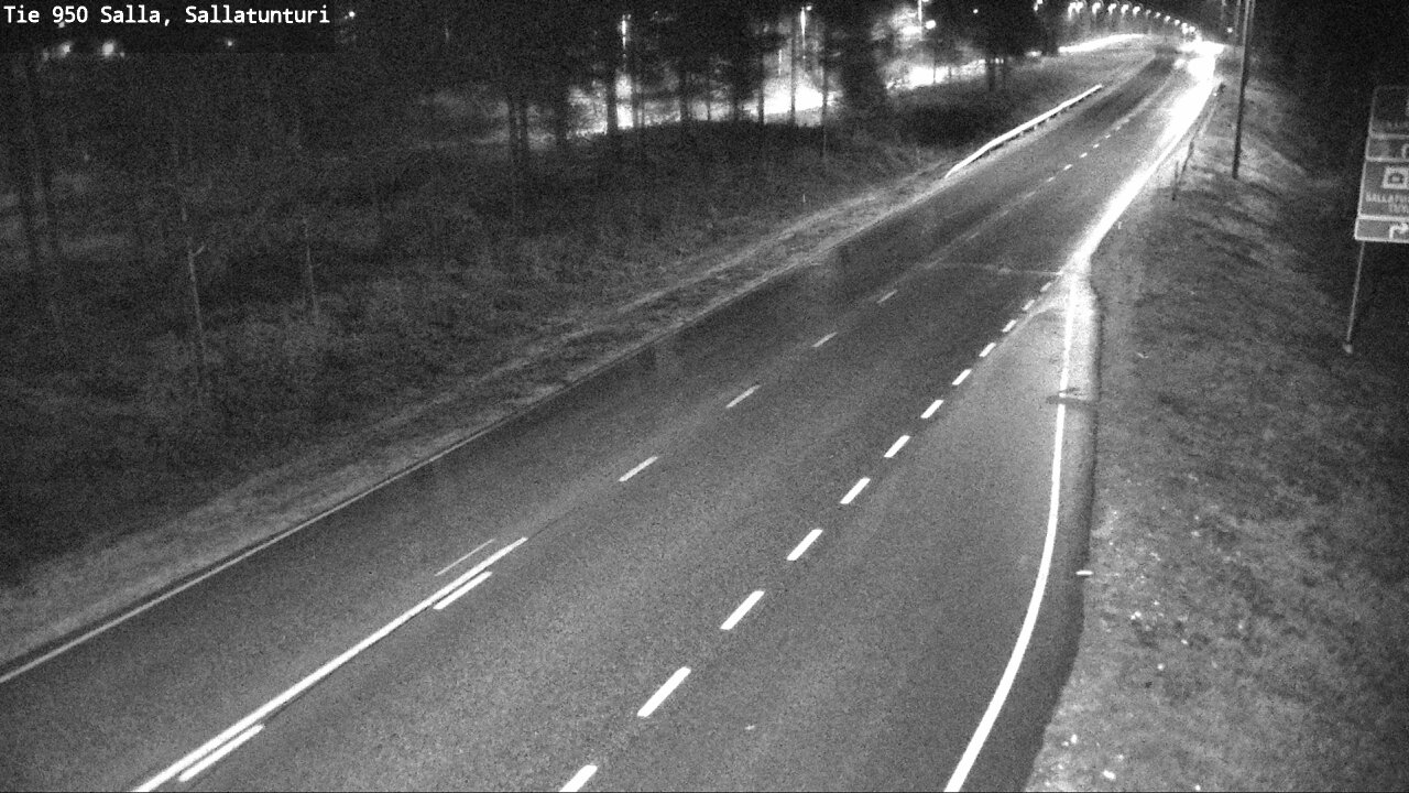 Kelikamerat Kuva Tie 950 Salla, Sallatunturi, Salla, Lappi