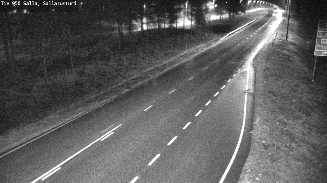 Kelikamerat Kuva Tie 950 Salla, Sallatunturi, Salla, Lappi