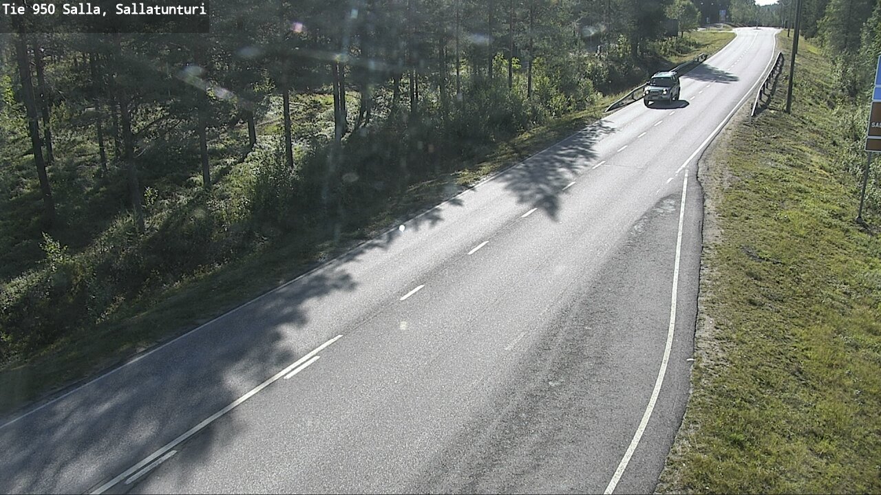 Weather Camera Image Road 950 Salla, Sallatunturi, Salla, Lappi