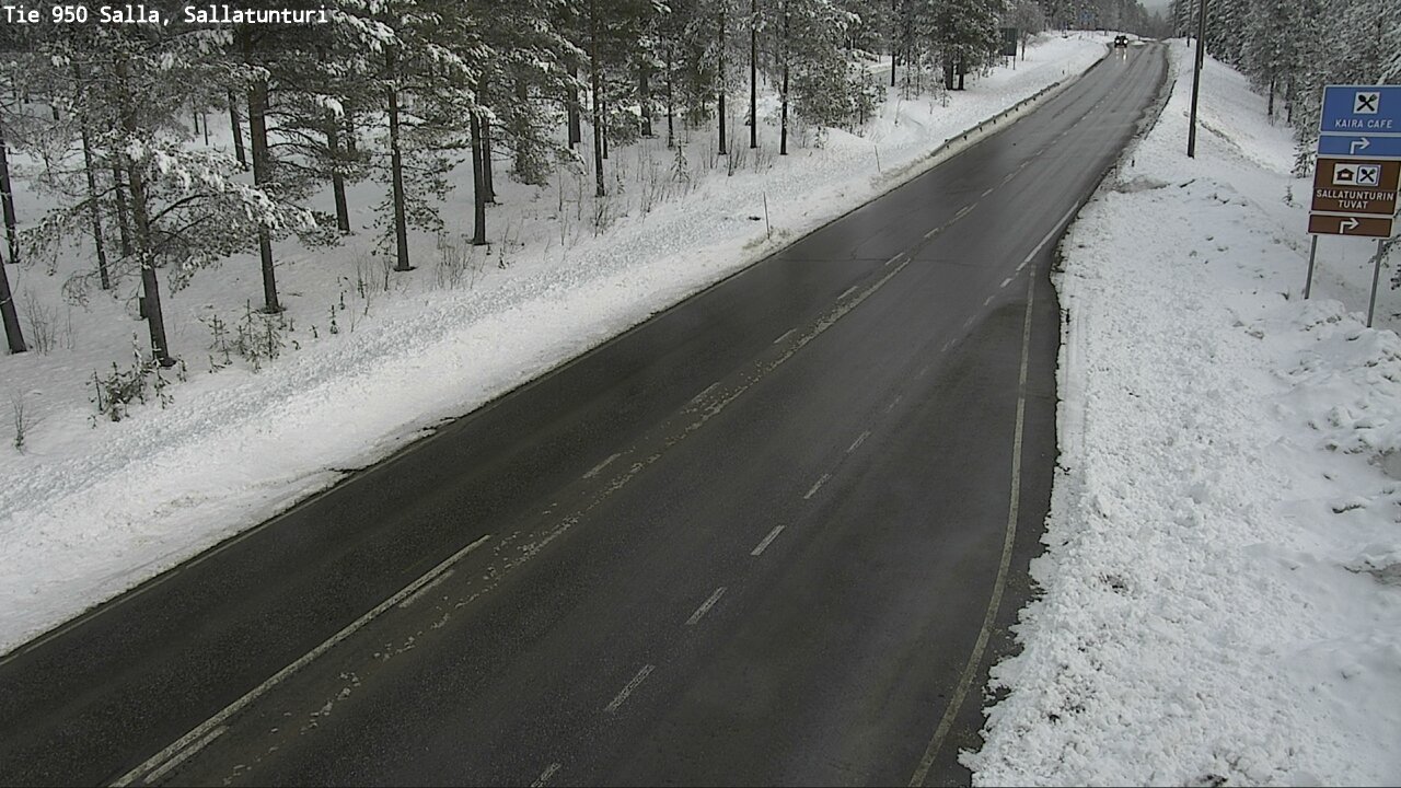Kelikamerat Kuva Tie 950 Salla, Sallatunturi, Salla, Lappi