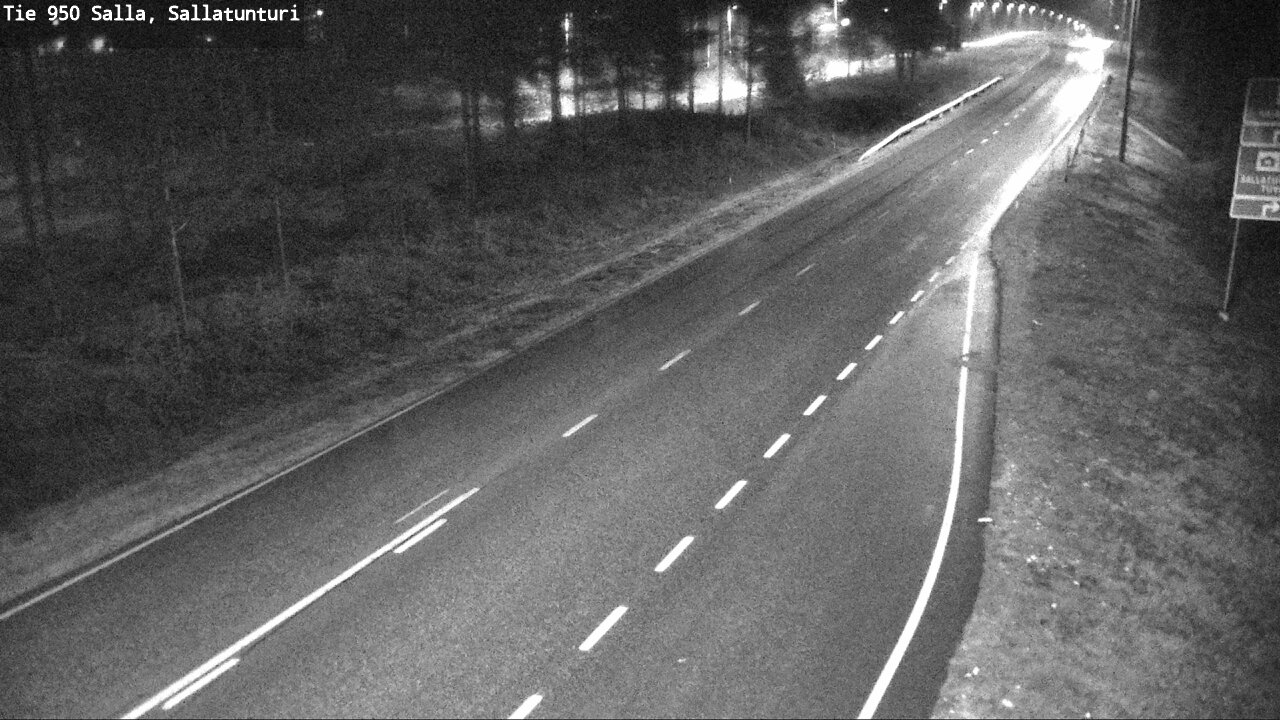 Kelikamerat Kuva Tie 950 Salla, Sallatunturi, Salla, Lappi