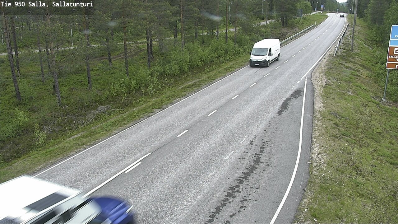 Kelikamerat Kuva Tie 950 Salla, Sallatunturi, Salla, Lappi