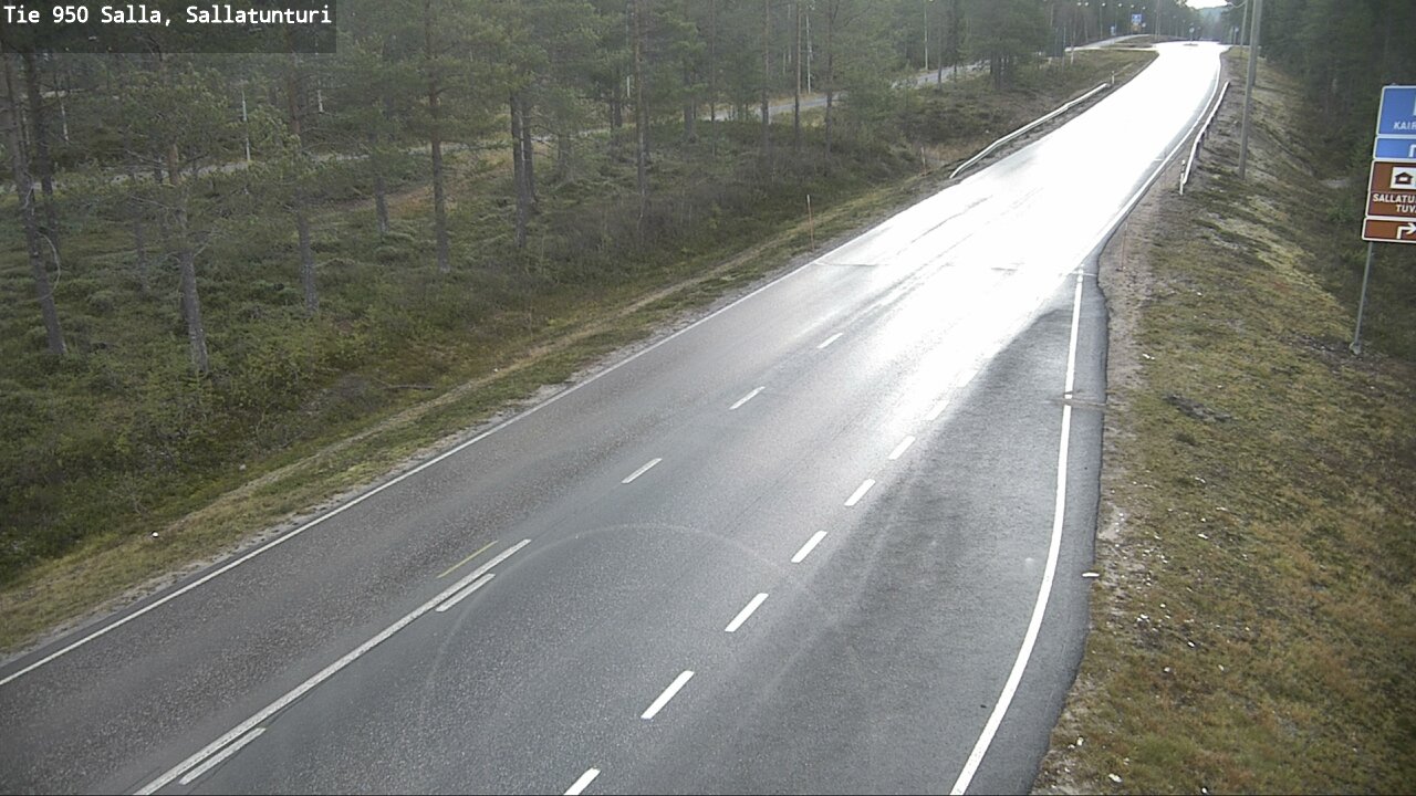 Kelikamerat Kuva Tie 950 Salla, Sallatunturi, Salla, Lappi