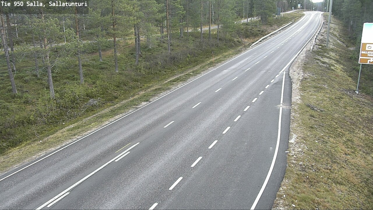 Kelikamerat Kuva Tie 950 Salla, Sallatunturi, Salla, Lappi