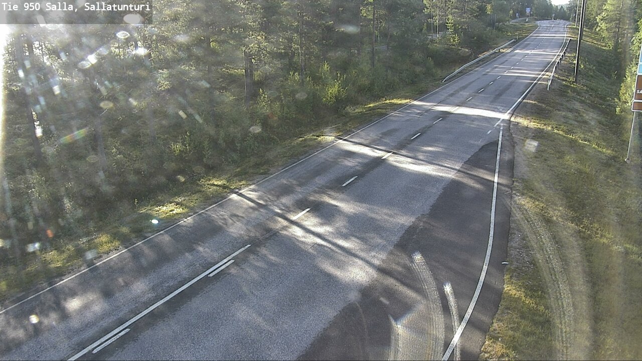 Weather Camera Image Road 950 Salla, Sallatunturi, Salla, Lappi