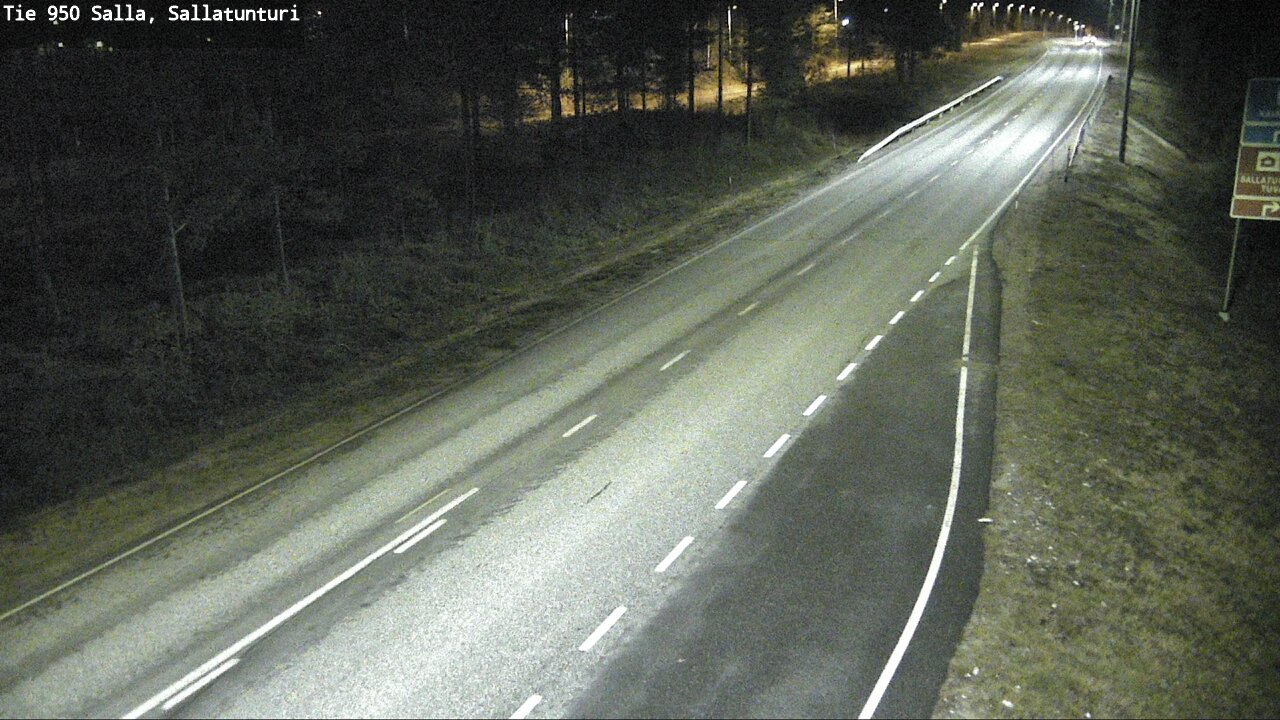 Kelikamerat Kuva Tie 950 Salla, Sallatunturi, Salla, Lappi