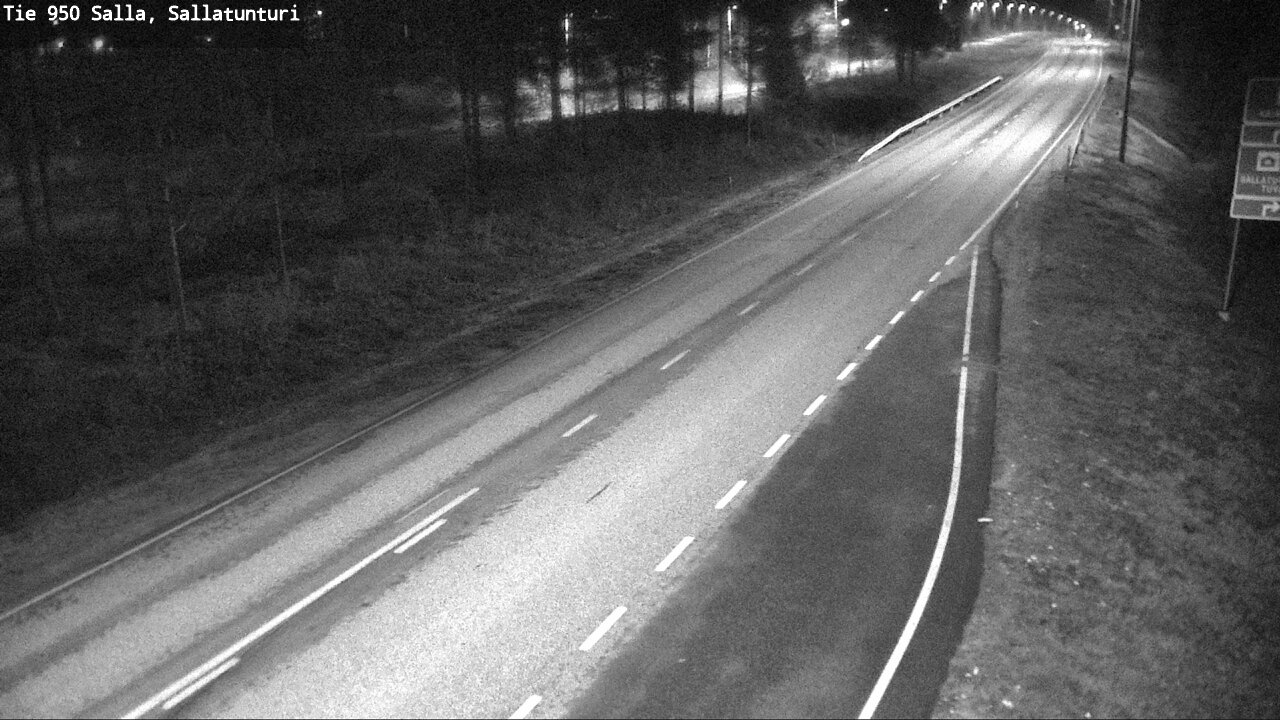 Kelikamerat Kuva Tie 950 Salla, Sallatunturi, Salla, Lappi