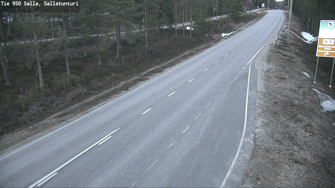 Kelikamerat Kuva Tie 950 Salla, Sallatunturi, Salla, Lappi