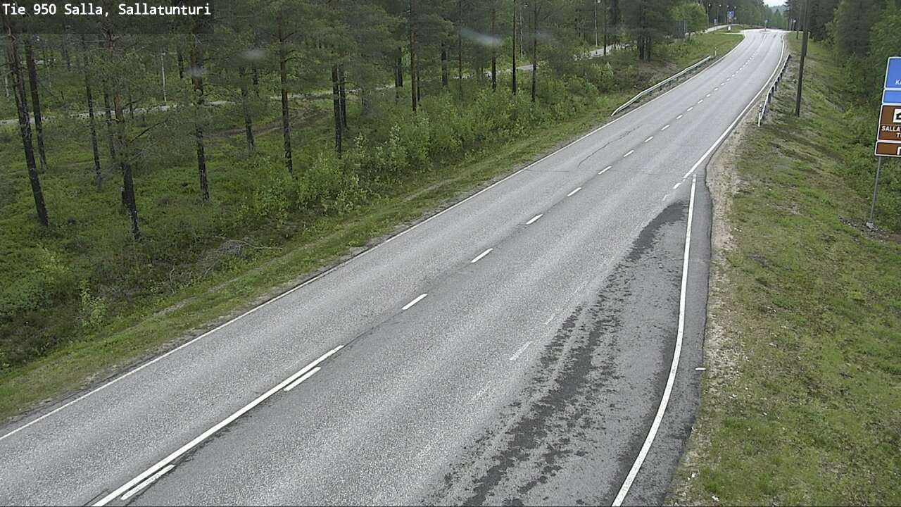 Kelikamerat Kuva Tie 950 Salla, Sallatunturi, Salla, Lappi