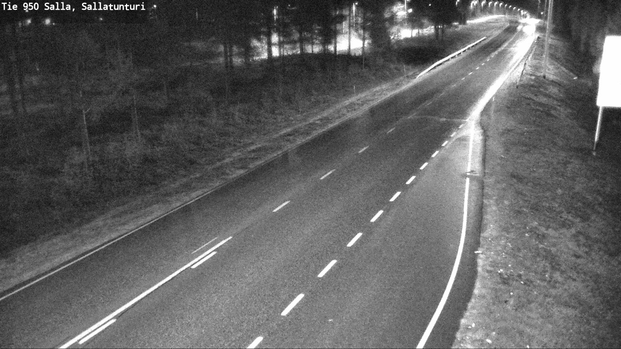 Kelikamerat Kuva Tie 950 Salla, Sallatunturi, Salla, Lappi