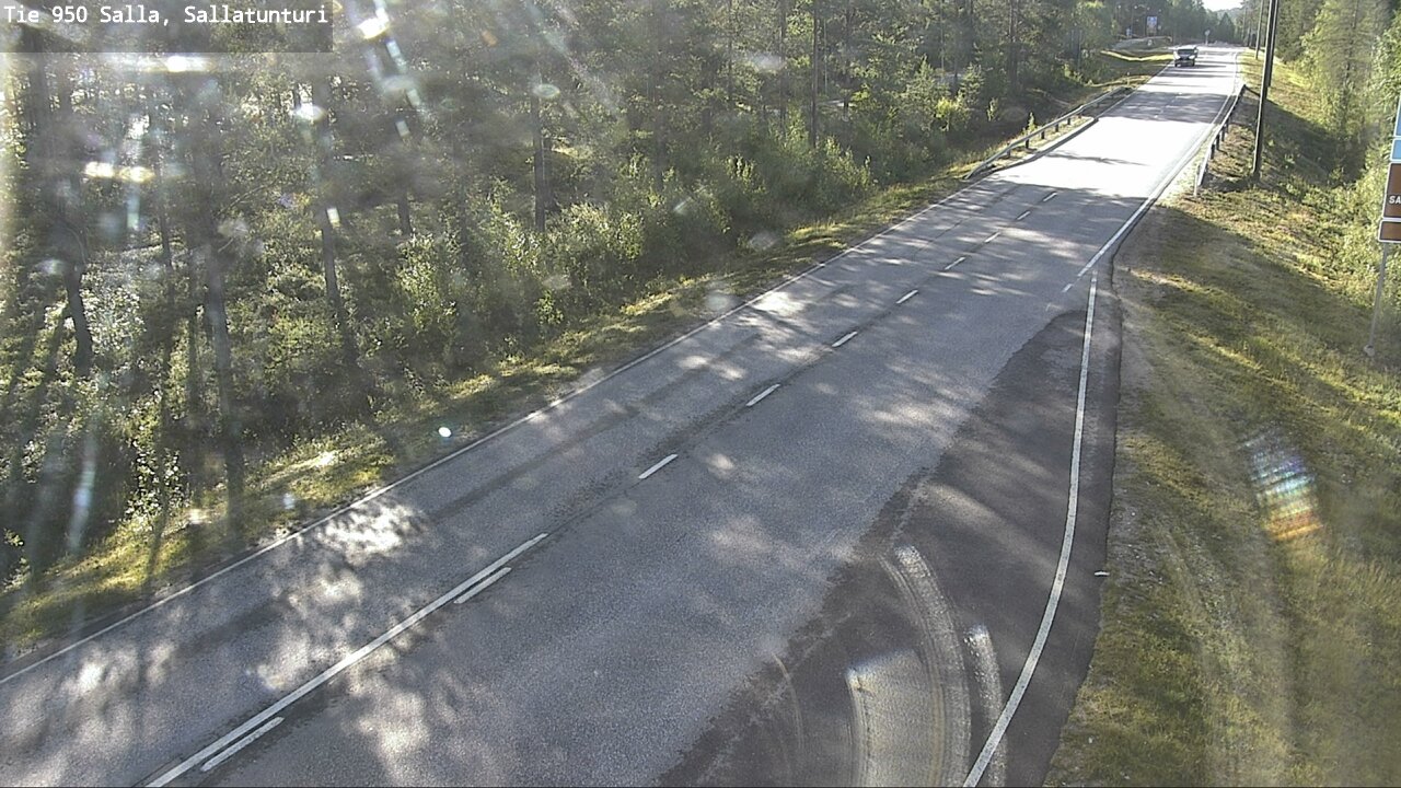 Weather Camera Image Road 950 Salla, Sallatunturi, Salla, Lappi