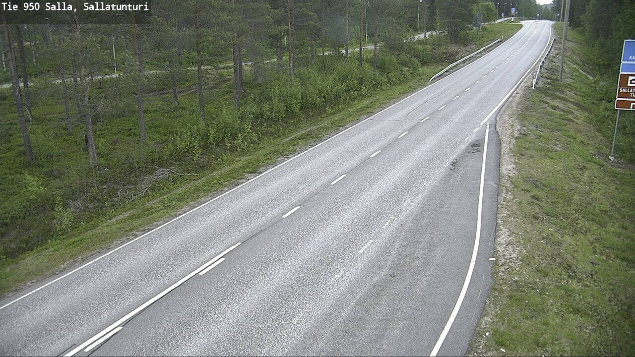 Kelikamerat Kuva Tie 950 Salla, Sallatunturi, Salla, Lappi