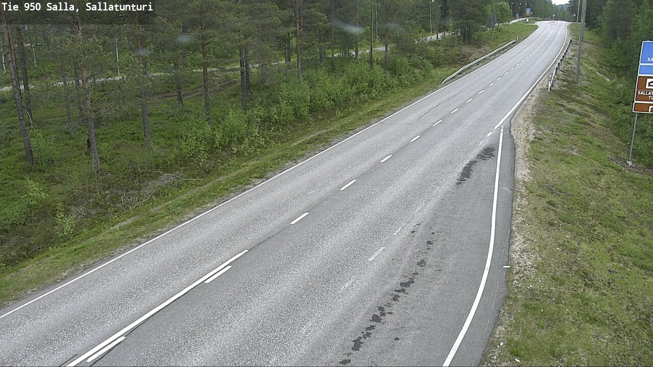 Kelikamerat Kuva Tie 950 Salla, Sallatunturi, Salla, Lappi
