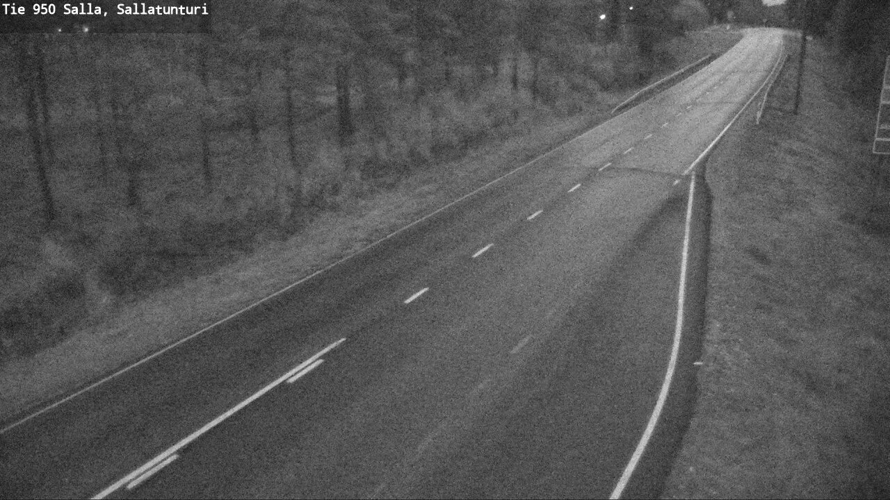 Weather Camera Image Road 950 Salla, Sallatunturi, Salla, Lappi