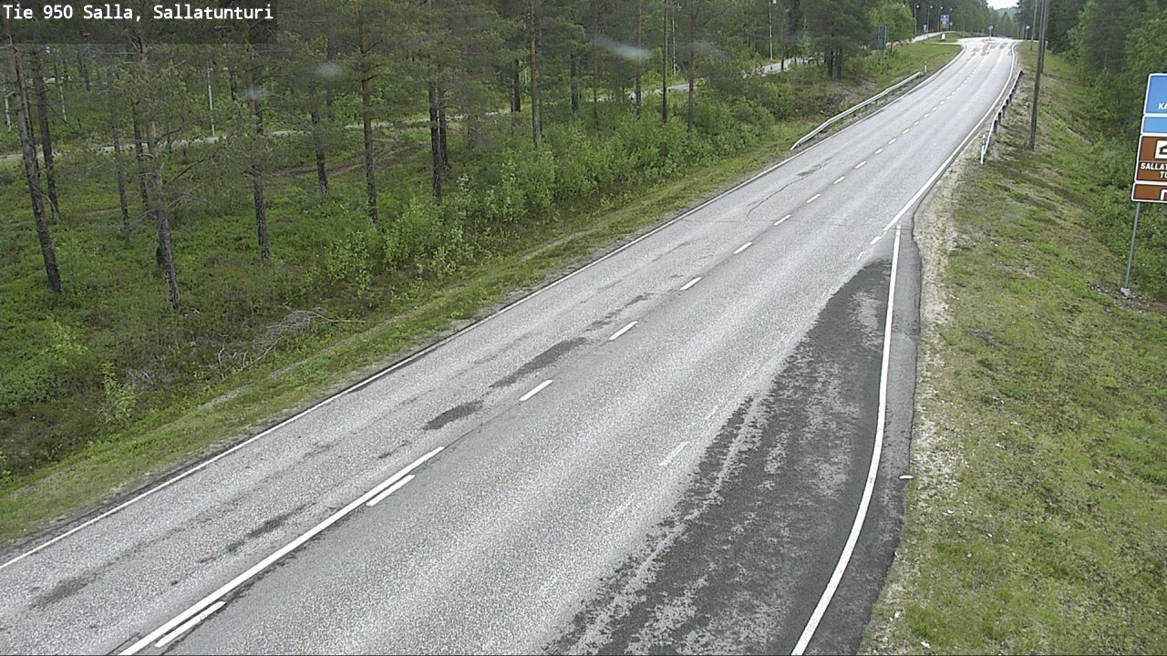 Kelikamerat Kuva Tie 950 Salla, Sallatunturi, Salla, Lappi