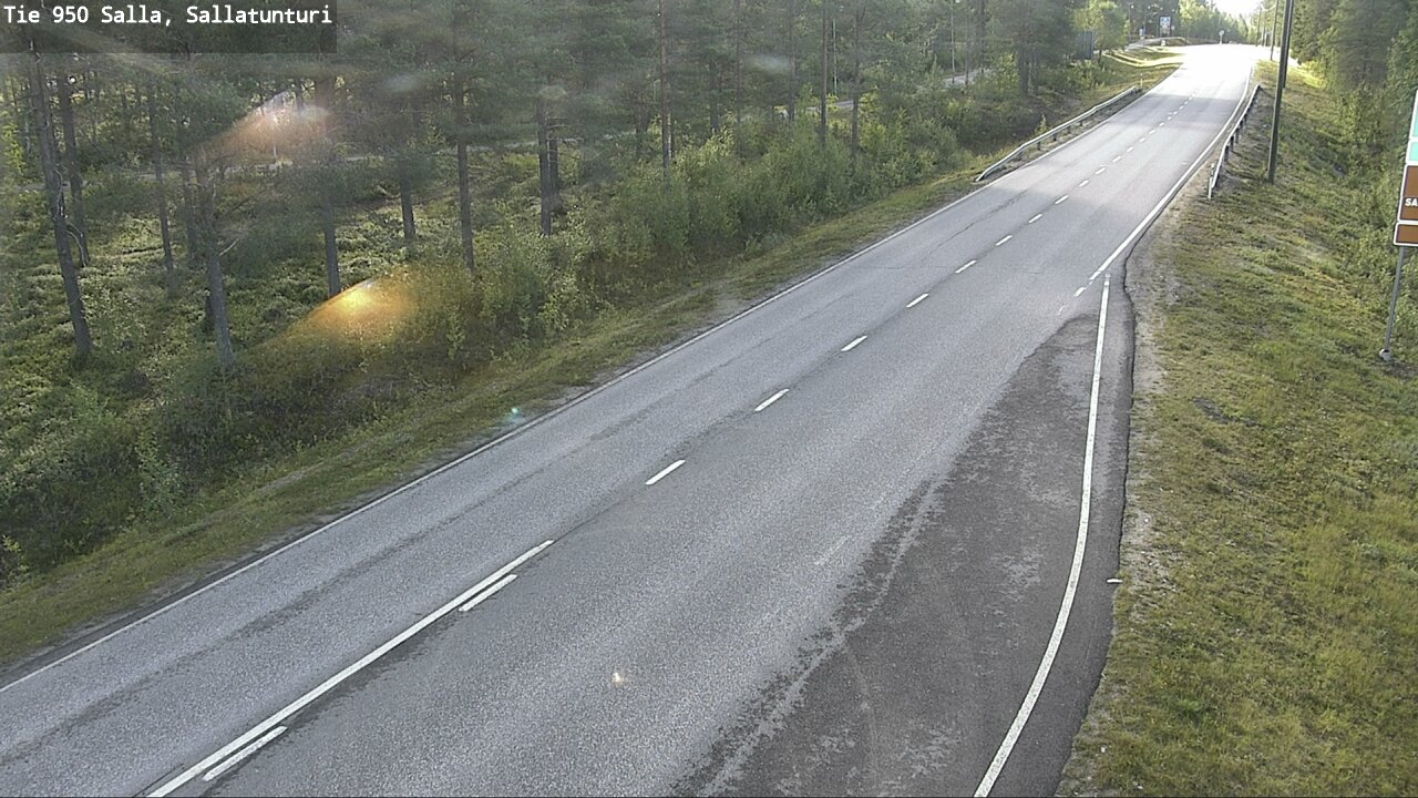 Weather Camera Image Road 950 Salla, Sallatunturi, Salla, Lappi