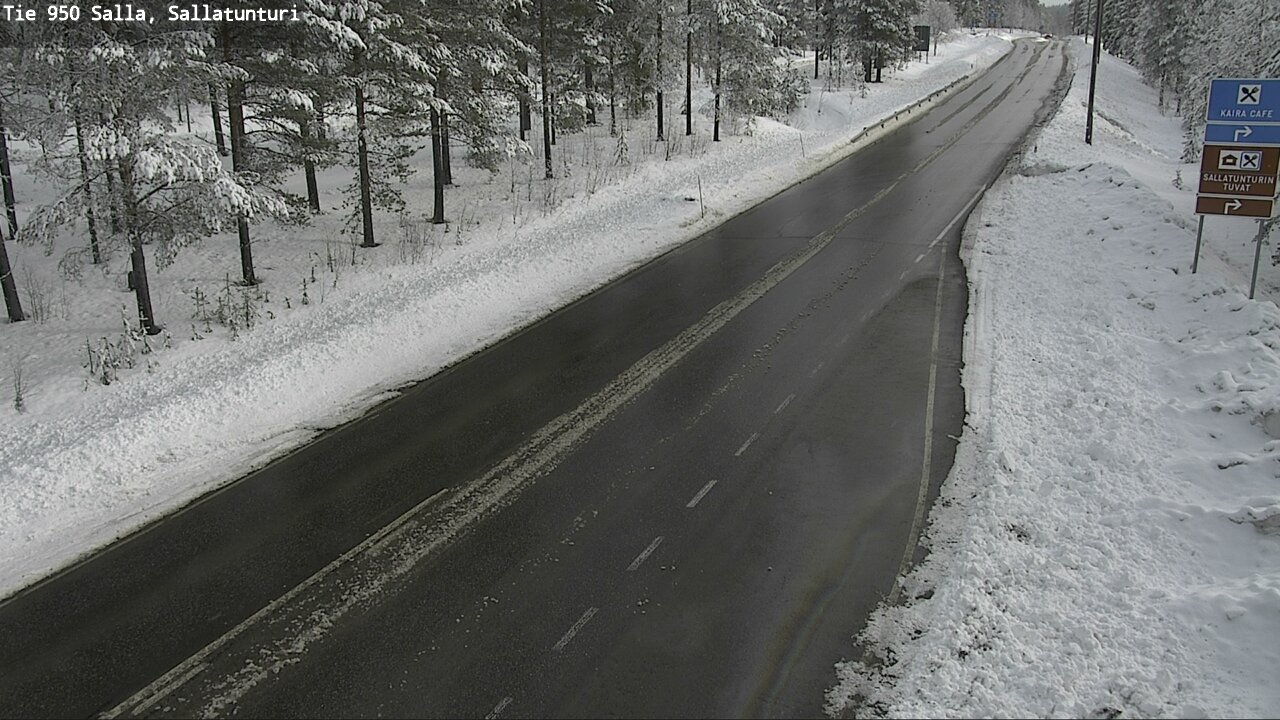 Kelikamerat Kuva Tie 950 Salla, Sallatunturi, Salla, Lappi