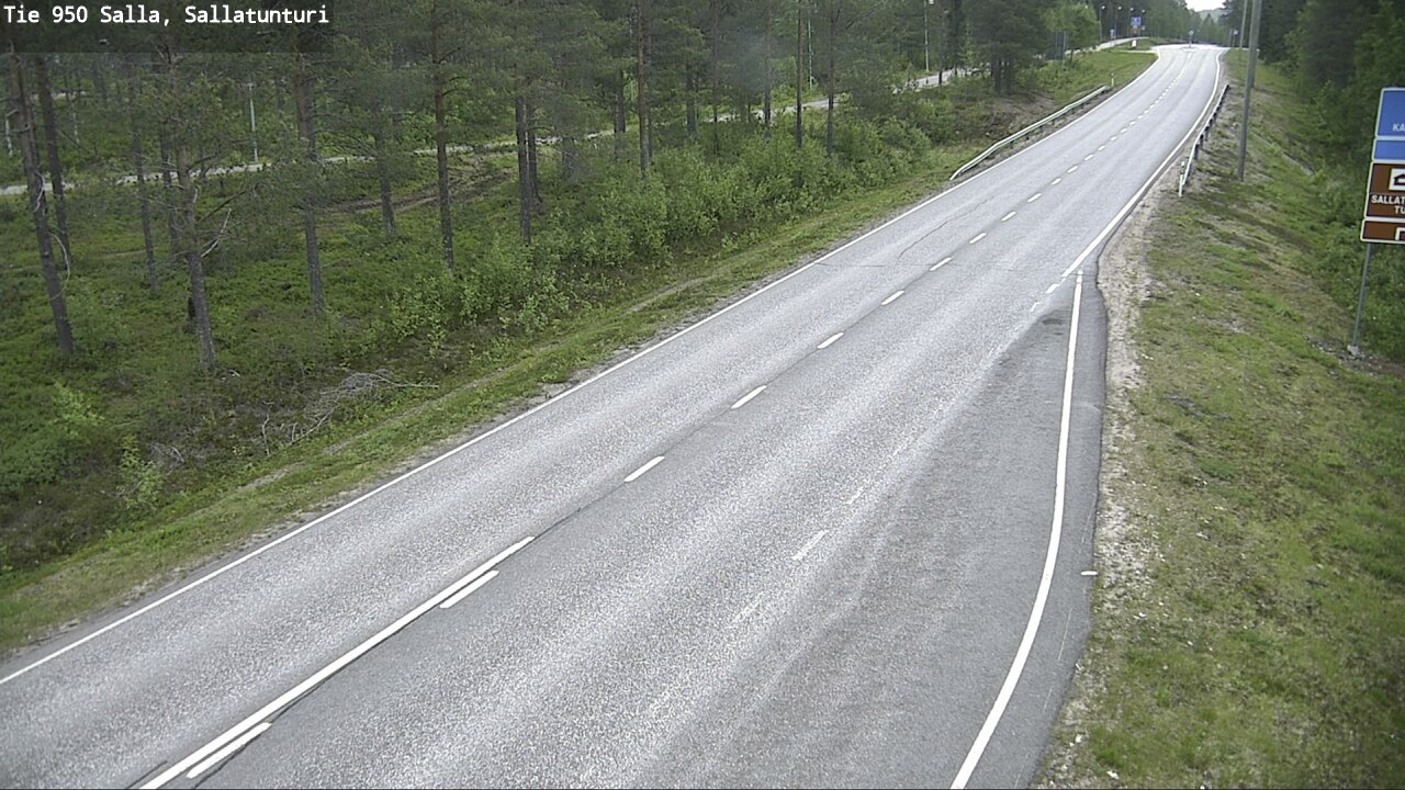 Kelikamerat Kuva Tie 950 Salla, Sallatunturi, Salla, Lappi