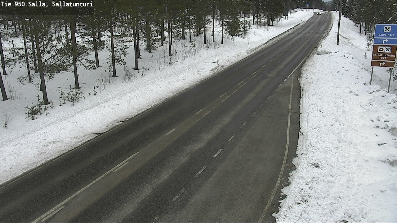 Kelikamerat Kuva Tie 950 Salla, Sallatunturi, Salla, Lappi