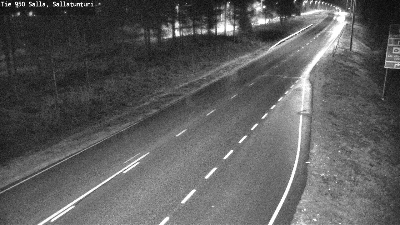 Kelikamerat Kuva Tie 950 Salla, Sallatunturi, Salla, Lappi
