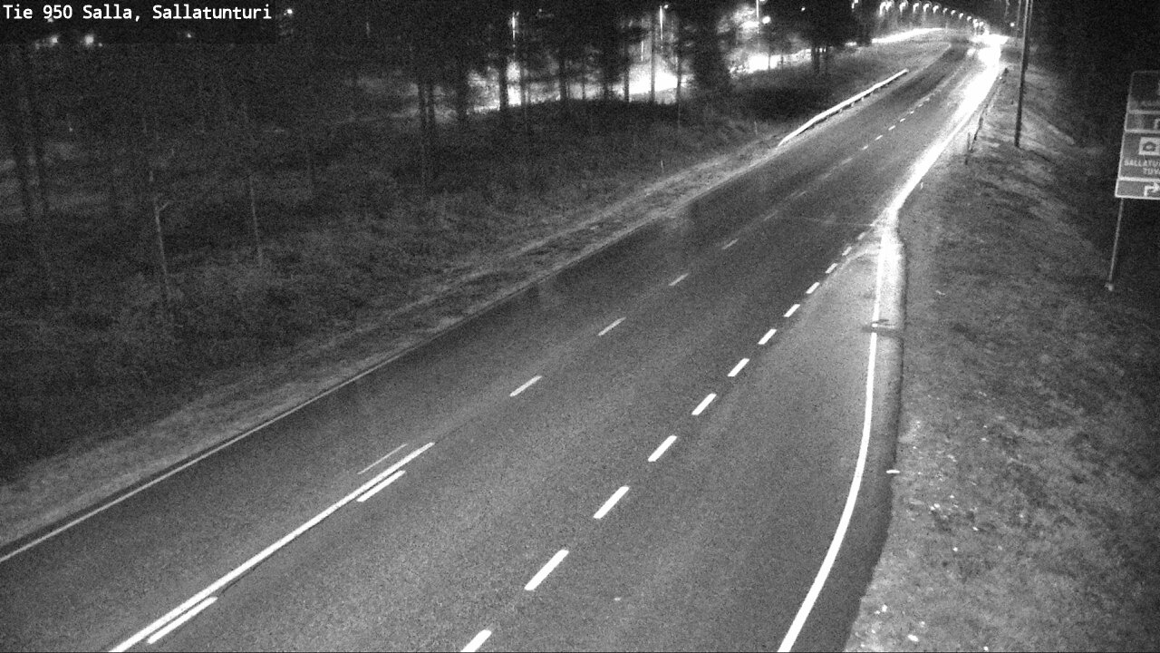 Kelikamerat Kuva Tie 950 Salla, Sallatunturi, Salla, Lappi