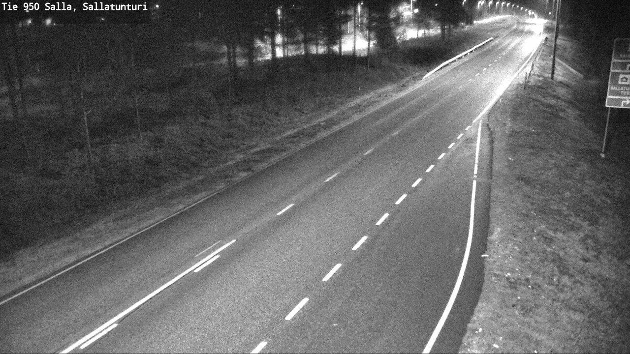 Kelikamerat Kuva Tie 950 Salla, Sallatunturi, Salla, Lappi