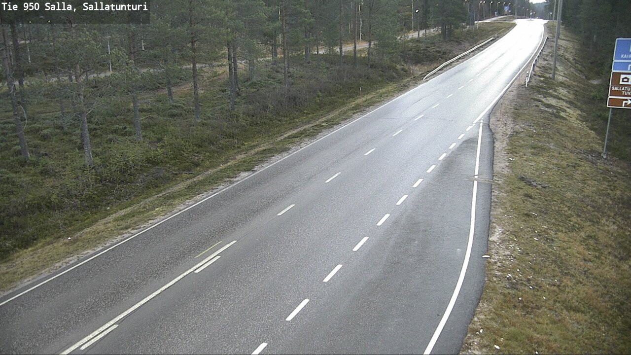 Kelikamerat Kuva Tie 950 Salla, Sallatunturi, Salla, Lappi