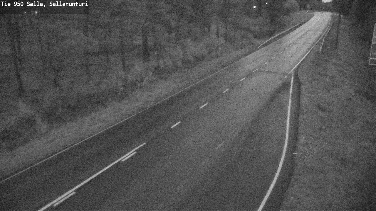 Weather Camera Image Road 950 Salla, Sallatunturi, Salla, Lappi