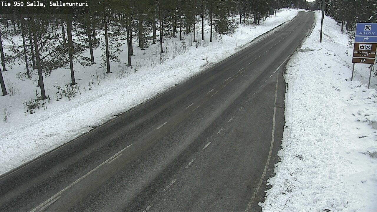 Kelikamerat Kuva Tie 950 Salla, Sallatunturi, Salla, Lappi