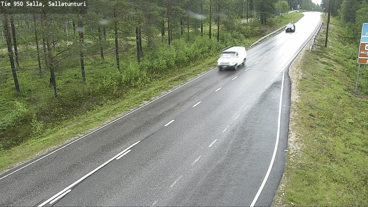 Kelikamerat Kuva Tie 950 Salla, Sallatunturi, Salla, Lappi
