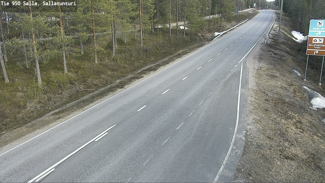Kelikamerat Kuva Tie 950 Salla, Sallatunturi, Salla, Lappi