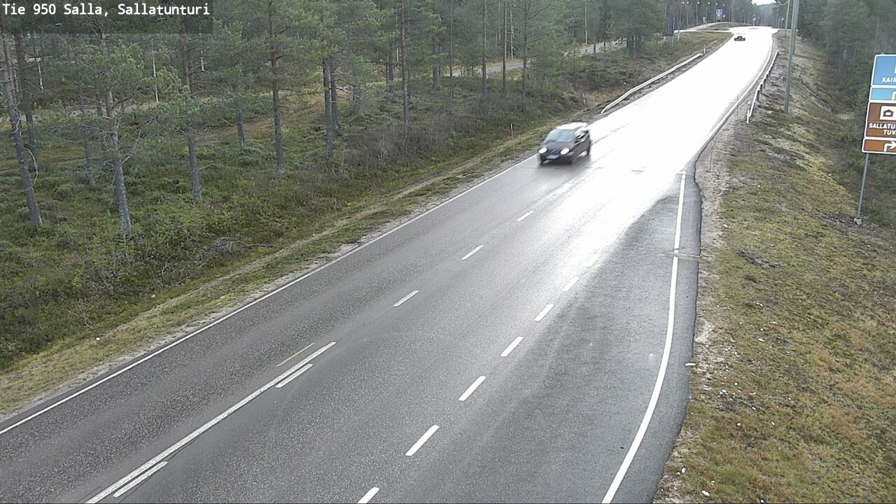 Kelikamerat Kuva Tie 950 Salla, Sallatunturi, Salla, Lappi