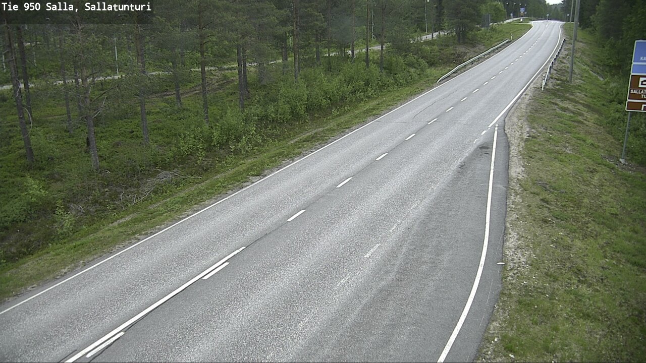 Kelikamerat Kuva Tie 950 Salla, Sallatunturi, Salla, Lappi