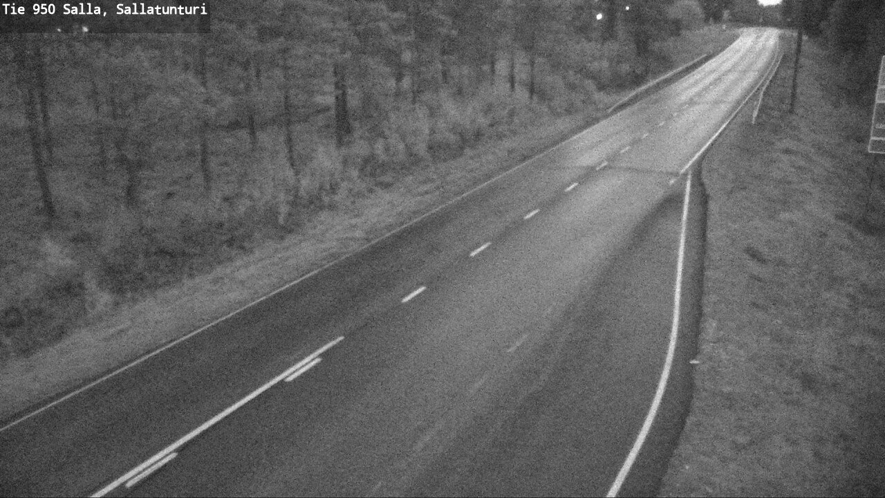Weather Camera Image Road 950 Salla, Sallatunturi, Salla, Lappi