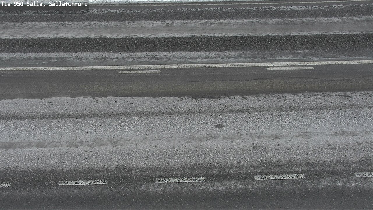Weather Camera Image Road 950 Salla, Sallatunturi, Salla, Lappi