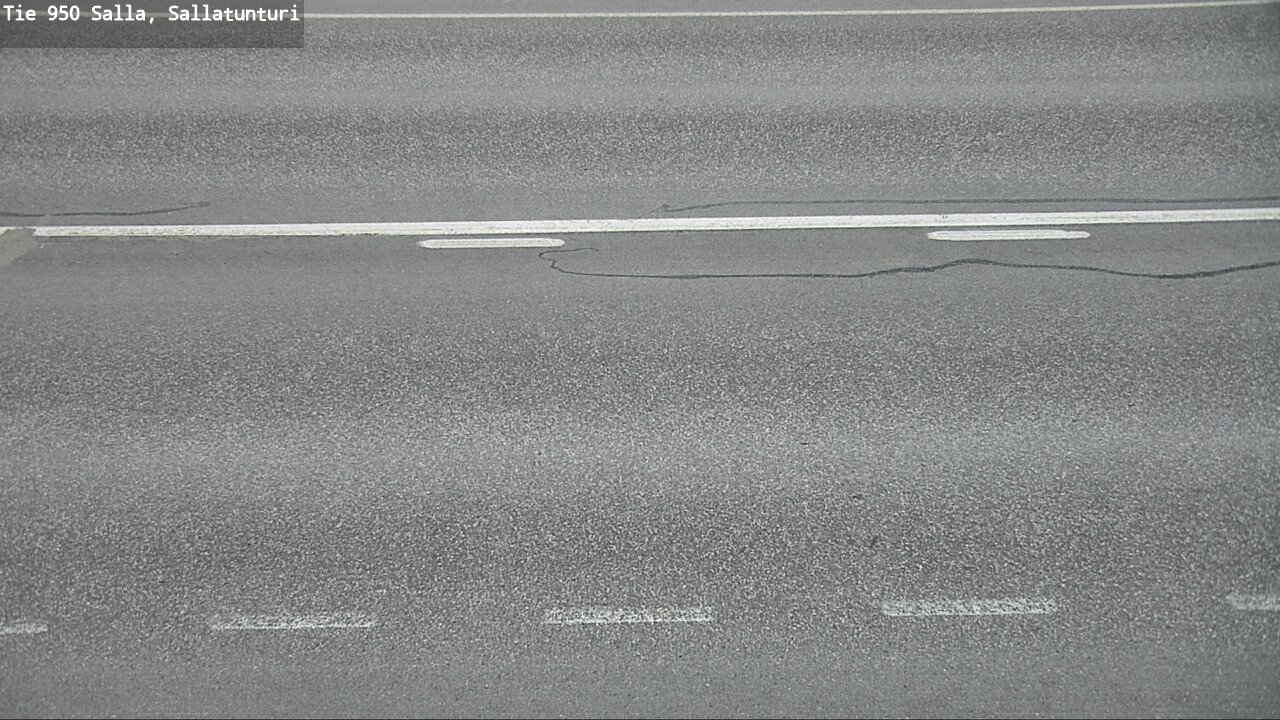 Weather Camera Image Väg 950 Salla, Sallatunturi, Salla, Lappi