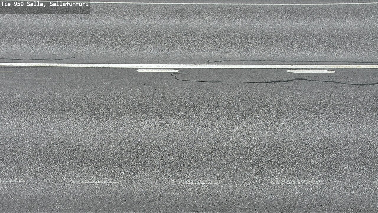 Weather Camera Image Road 950 Salla, Sallatunturi, Salla, Lappi