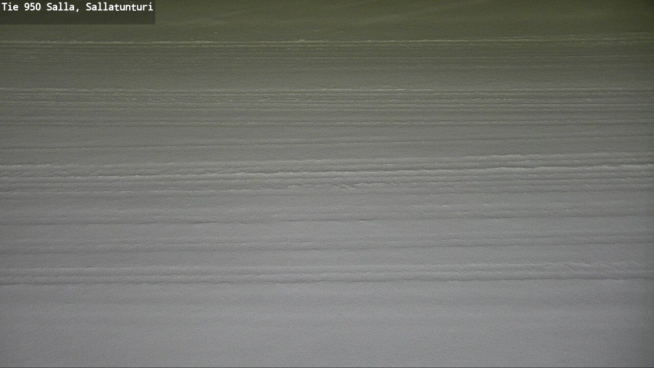 Weather Camera Image Road 950 Salla, Sallatunturi, Salla, Lappi