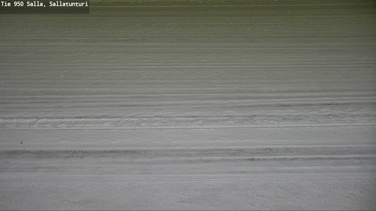 Weather Camera Image Road 950 Salla, Sallatunturi, Salla, Lappi