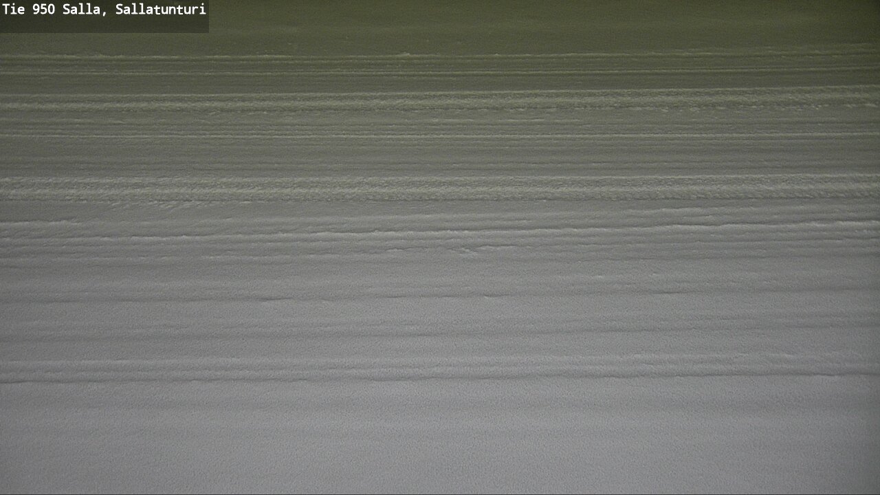 Weather Camera Image Road 950 Salla, Sallatunturi, Salla, Lappi