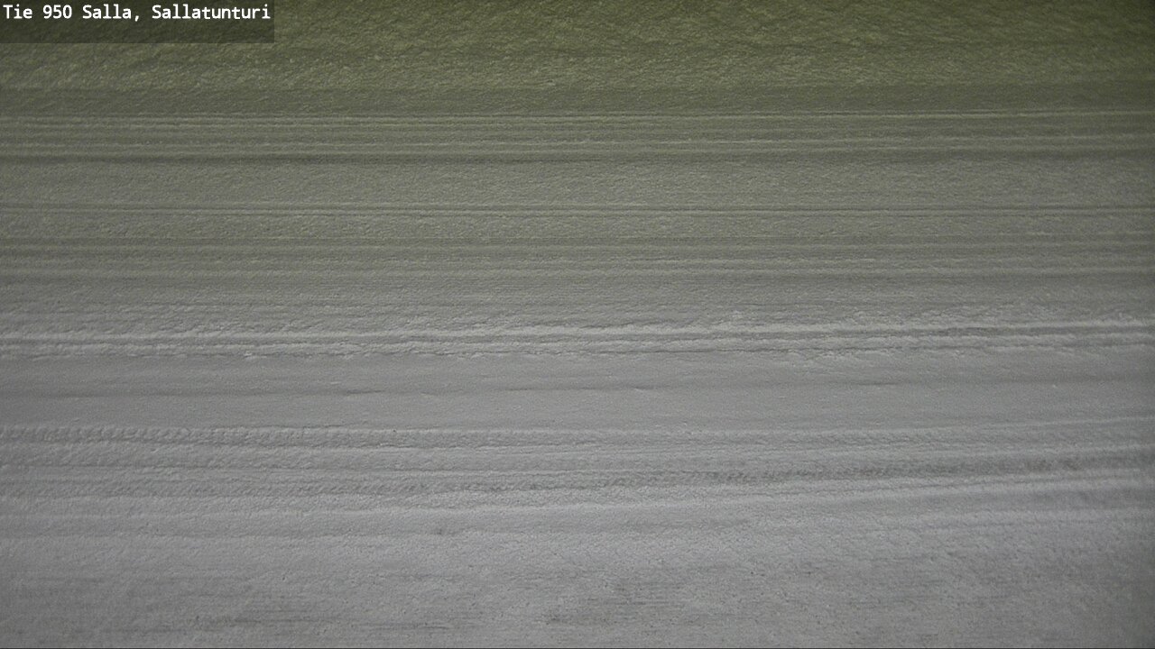 Weather Camera Image Road 950 Salla, Sallatunturi, Salla, Lappi