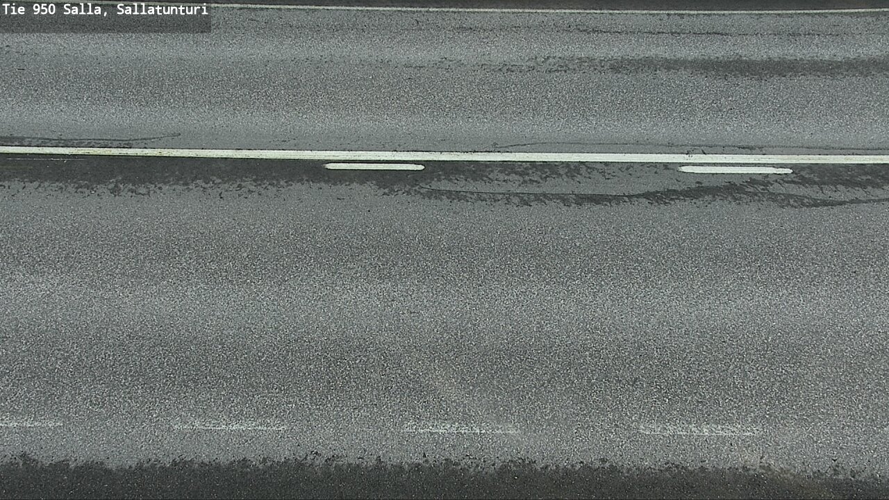 Weather Camera Image Road 950 Salla, Sallatunturi, Salla, Lappi