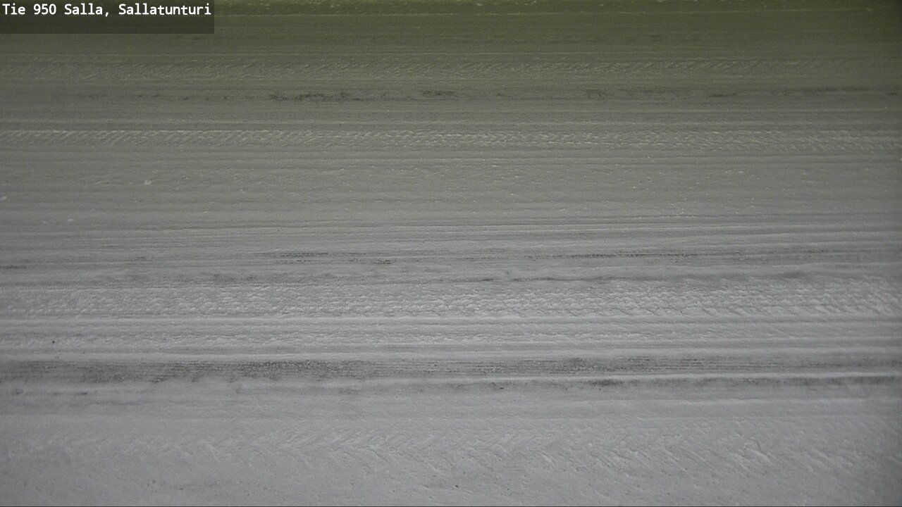 Weather Camera Image Road 950 Salla, Sallatunturi, Salla, Lappi