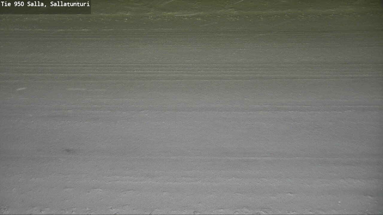 Weather Camera Image Road 950 Salla, Sallatunturi, Salla, Lappi