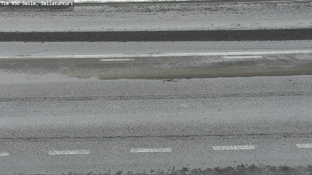 Weather Camera Image Väg 950 Salla, Sallatunturi, Salla, Lappi
