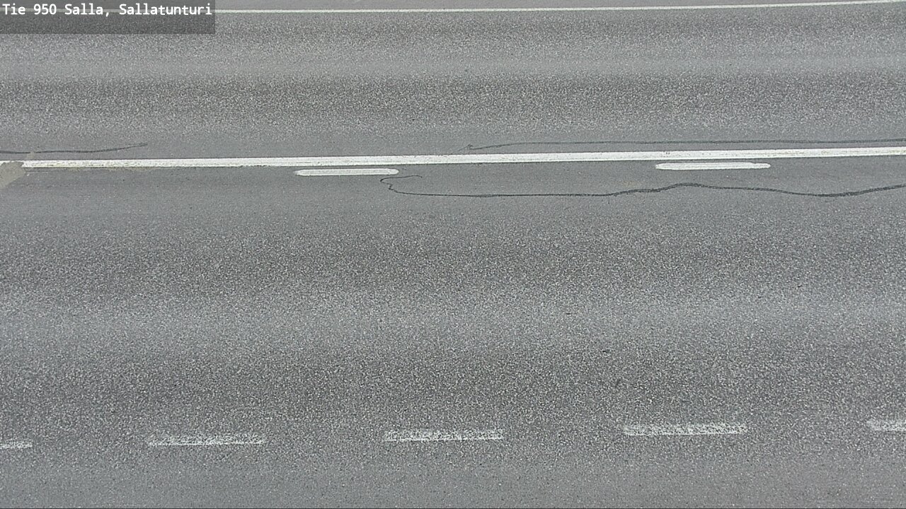 Weather Camera Image Väg 950 Salla, Sallatunturi, Salla, Lappi