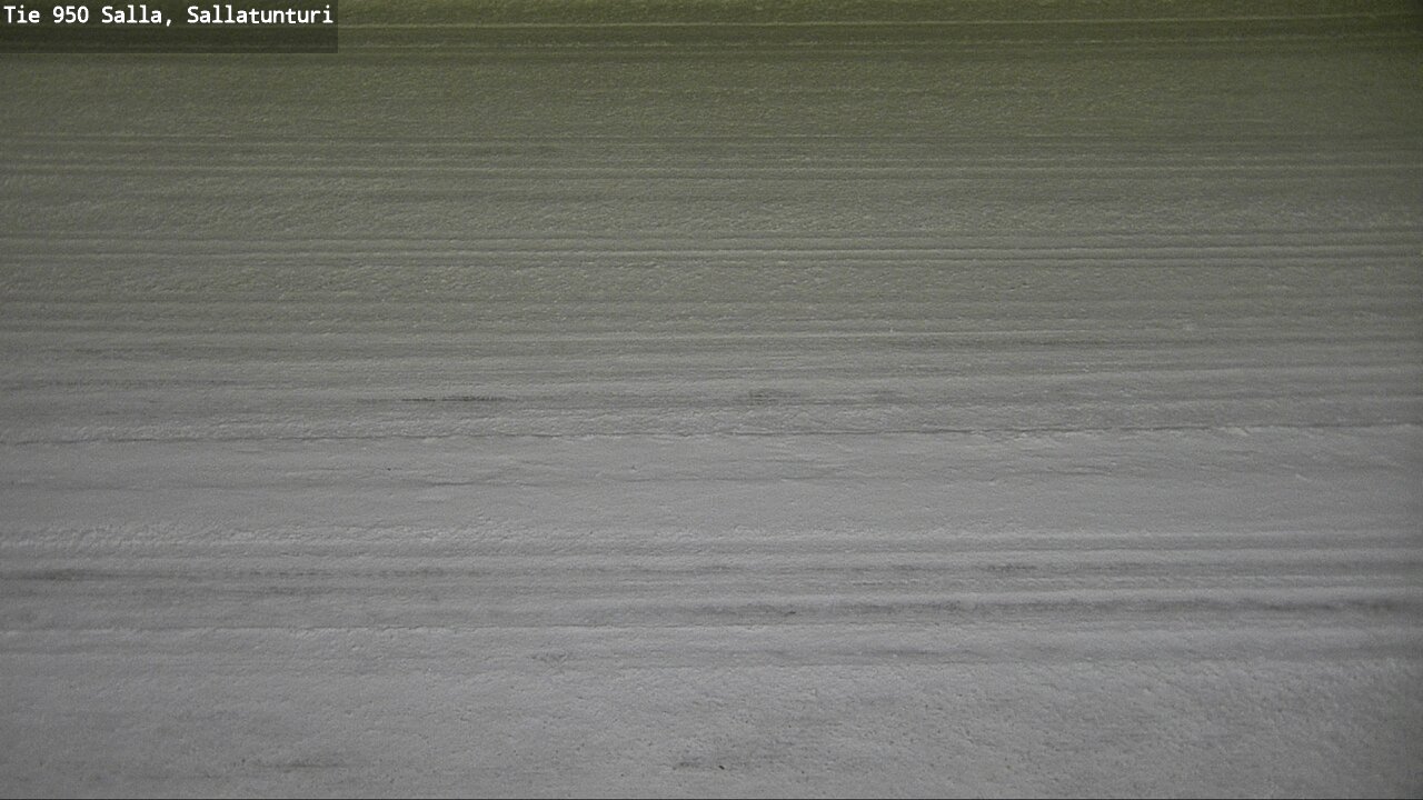 Weather Camera Image Road 950 Salla, Sallatunturi, Salla, Lappi